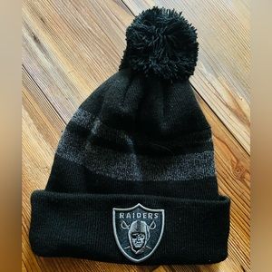 NFL Las Vegas Raiders Beanie - One size- worn for one game